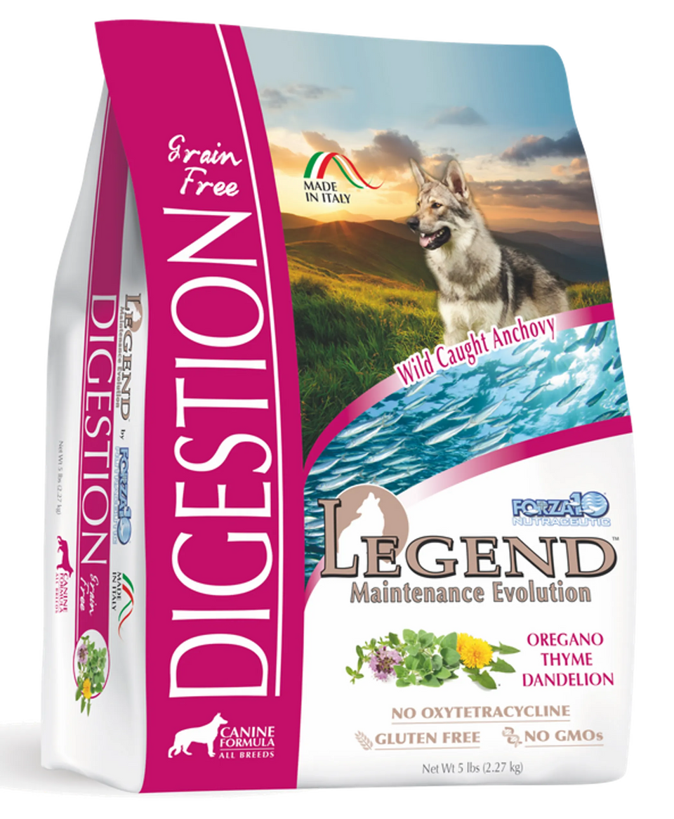 Forza10 Legend Digestion Grain-Free Dry Dog Food, 5-LB BAG
