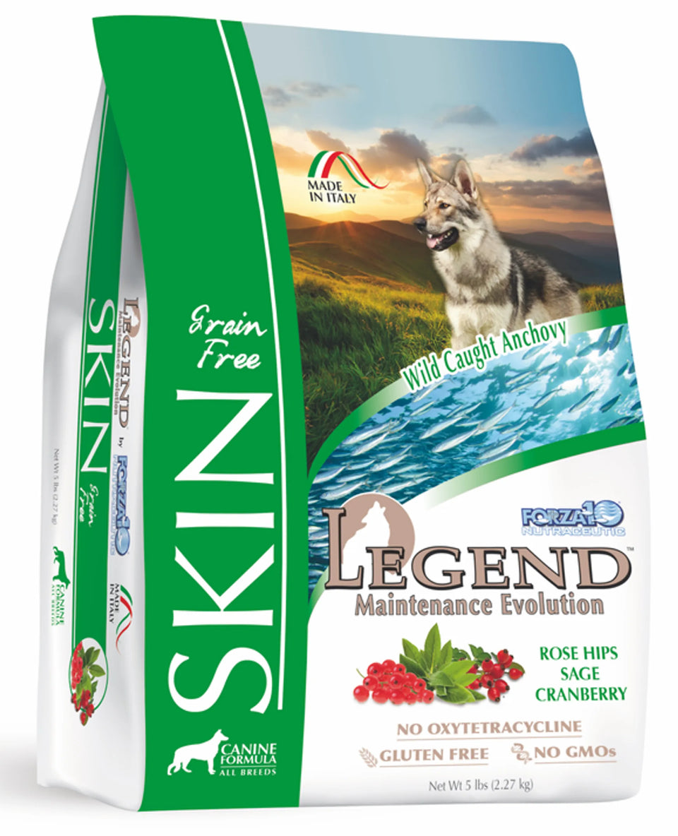 Forza10 Legend Skin Grain-Free Dry Dog Food, 5-LB BAG