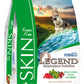 Forza10 Legend Skin Grain-Free Dry Dog Food with wild caught anchovy, cranberry, and herbal blend, made in Italy.