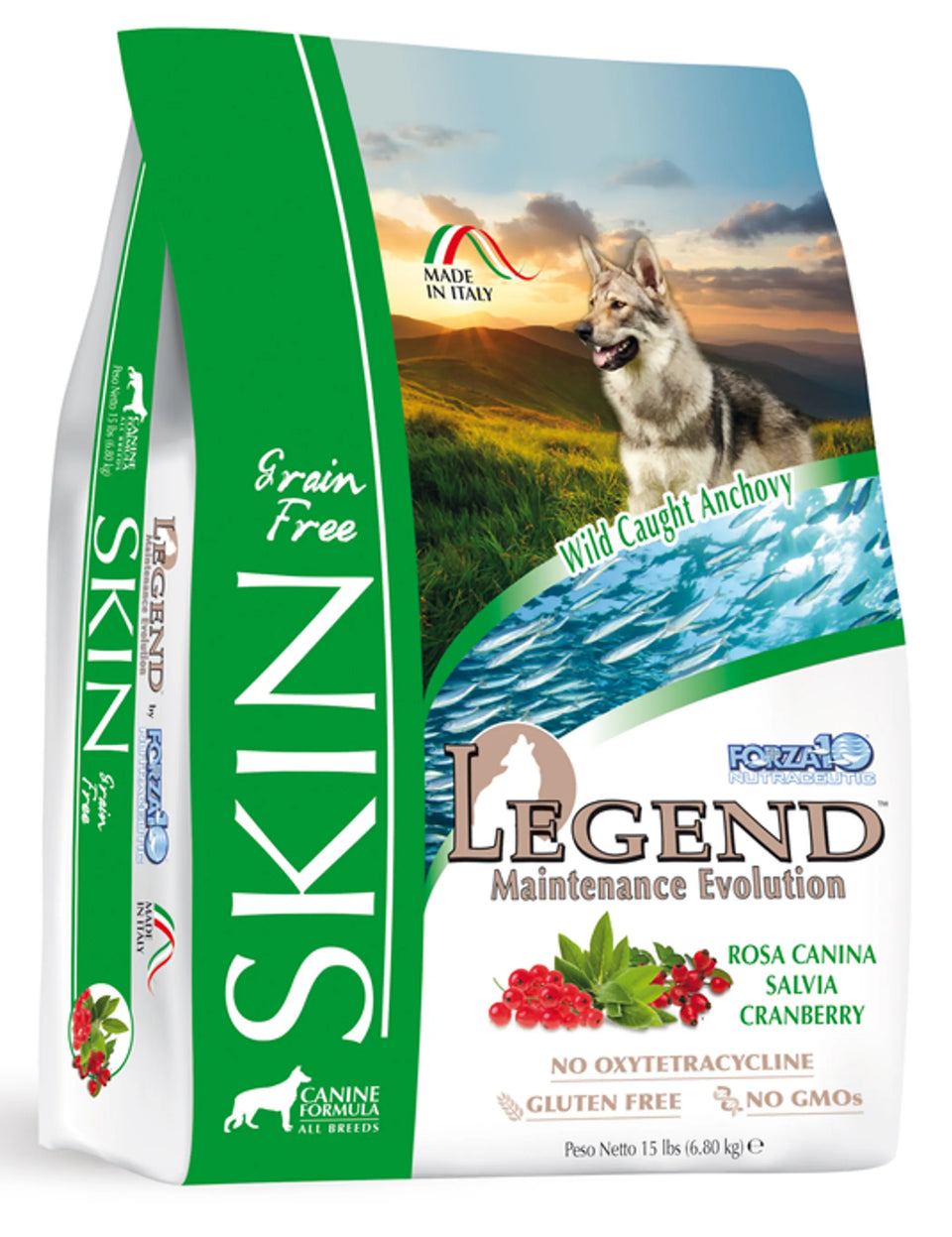 Forza10 Legend Skin Grain-Free Dry Dog Food, 25-LB BAG, view 3