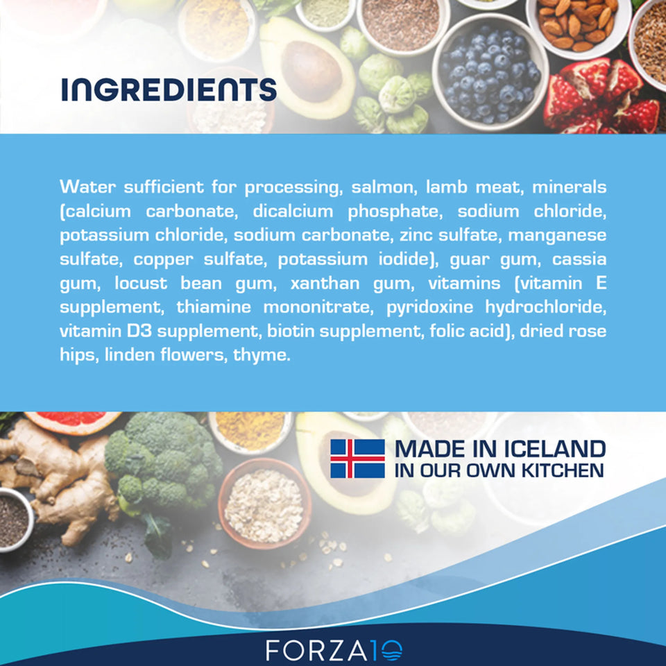 Forza10 Legend Puppy Icelandic Salmon & Lamb Recipe GF Canned Dog Food, view 6