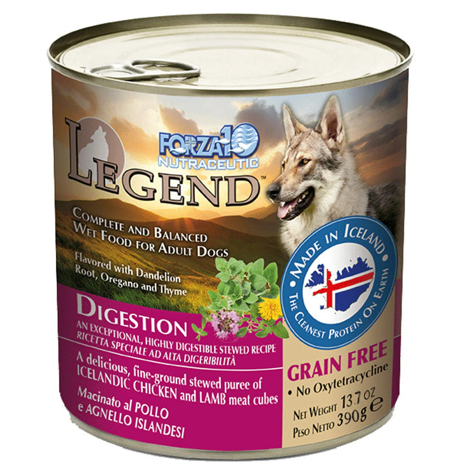 Forza10 Legend Digestion Icelandic Chicken & Lamb Recipe GF Canned Dog, view 3