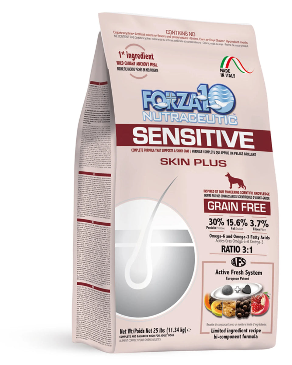 Forza10 Sensitive Skin Plus, 25 LB BAG
