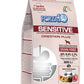 Forza10 Sensitive Digestion Plus dog food bag, grain free with omega-3 and fiber, premium pet supplies from PetsPerfect.
