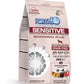 Forza10 Sensitive Behavioral Plus grain-free dog food bag with omega-rich formula and limited ingredients from a national online pet store.