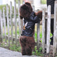 Luxury Leather Dog Coat - Chic Stylish Pet Outerwear - Pets Perfect