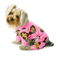 Klippo Silly Monkey Fleece Dog Turtleneck Pajamas with Pocket & D-Ring