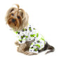 Klippo Playful Dinosaur Flannel Dog Pajamas with Pockets