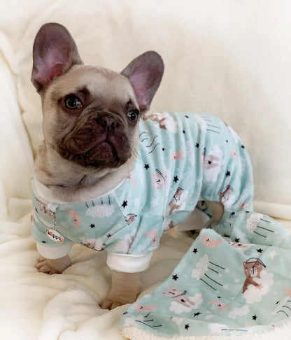 Klippo Ultra Soft Plush Minky Bedtime Bears Dog Pajamas