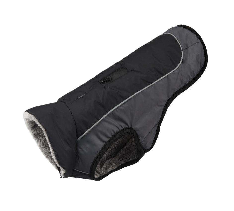 Ultimate Warmth Reflective Dog Coat - Winter Safety Jacket with Fur Collar - Pets Perfect