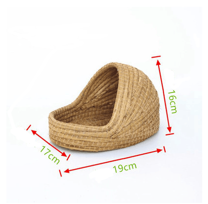 Handcrafted Natural Grass Hideaway.