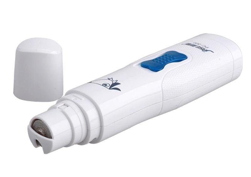 Dog Hugs Cat QuietPaws Ultra - Quiet Pet Nail Grinder - Professional Stress - Free Nail Trimmer for Dogs - Pets Perfect
