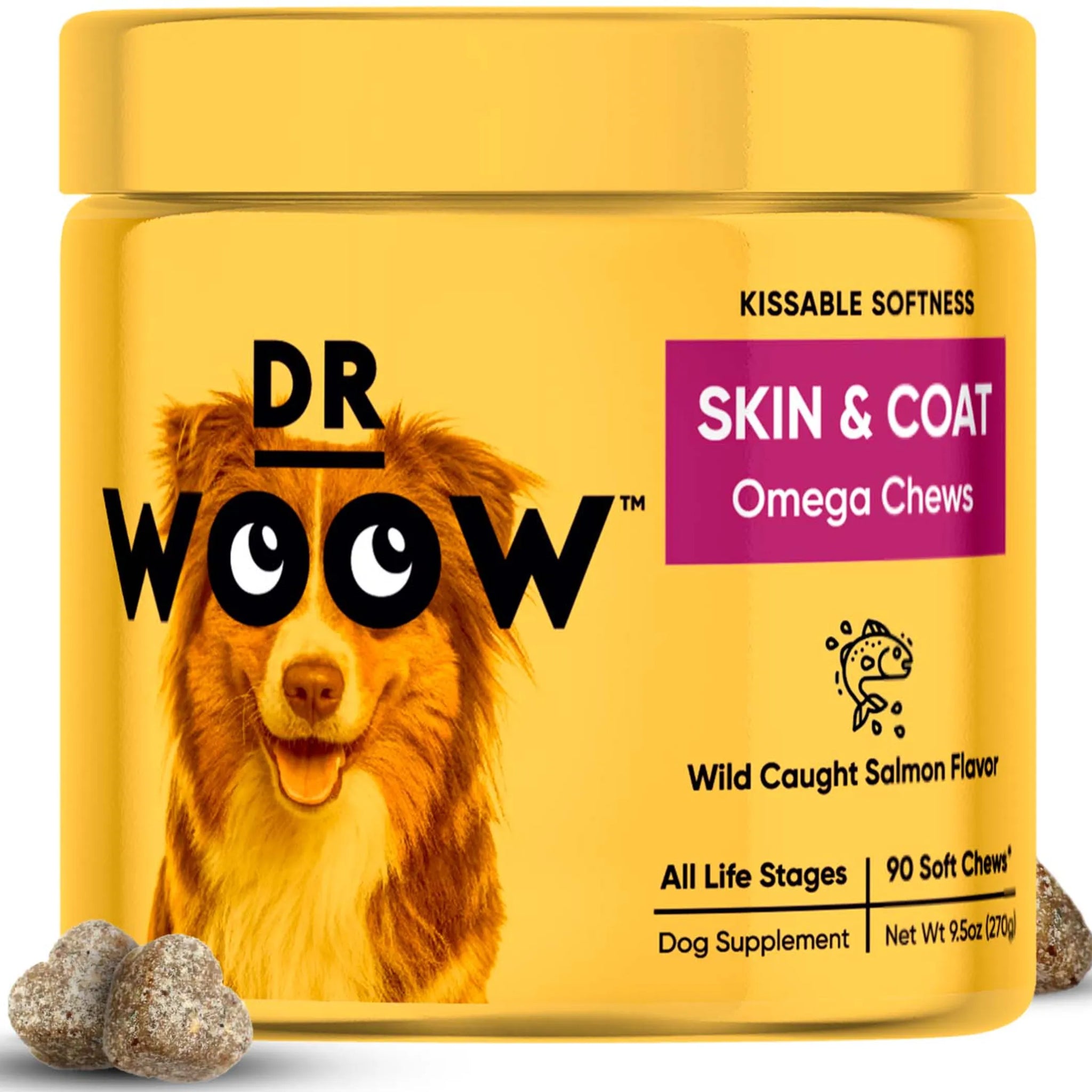 Dr Woow Skin and Coat Soft Chews