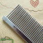 Professional Steel Grooming Comb - Detangling & Finishing Comb for Dogs