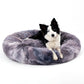 The Snugglepaws Plush Donut Pet Bed: Luxuriously Cozy Haven For Dogs And Cats - Pets Perfect