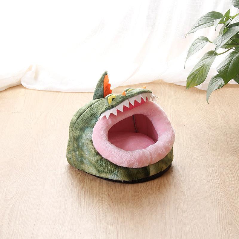 Flannel Pet Nest for Small Animals - Insulated Warm Bed - Pets Perfect