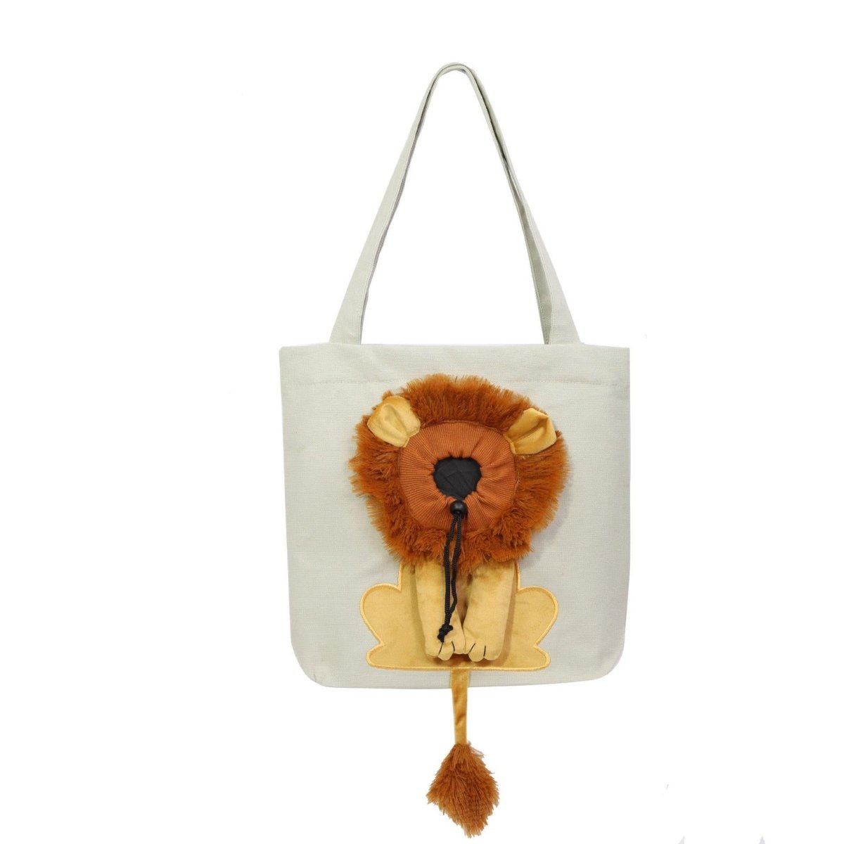 Lion Design Pet Carrier: Portable, Breathable, And Stylish For Travel With Your Furry Friend - Pets Perfect