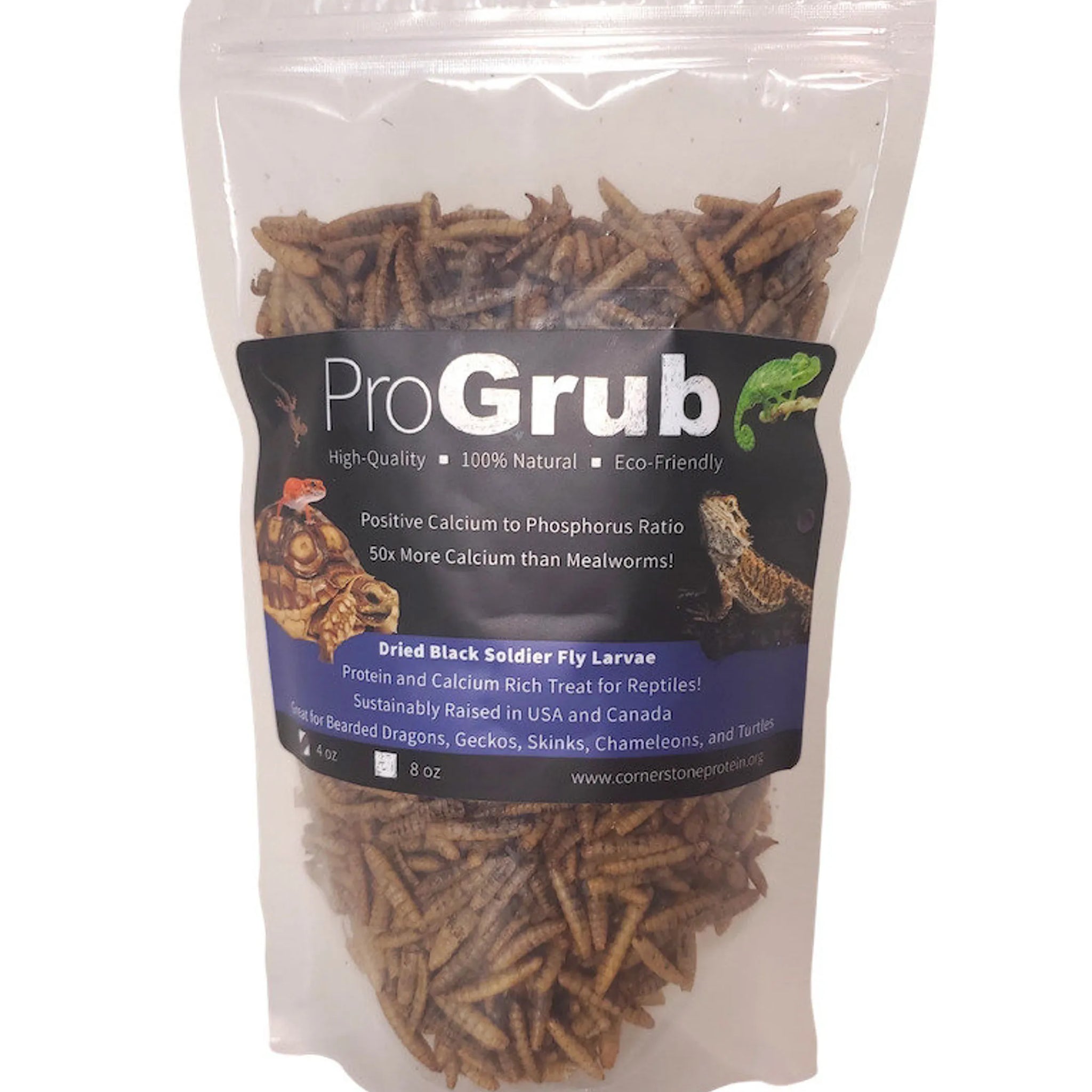Dried Black Soldier Fly Larvae