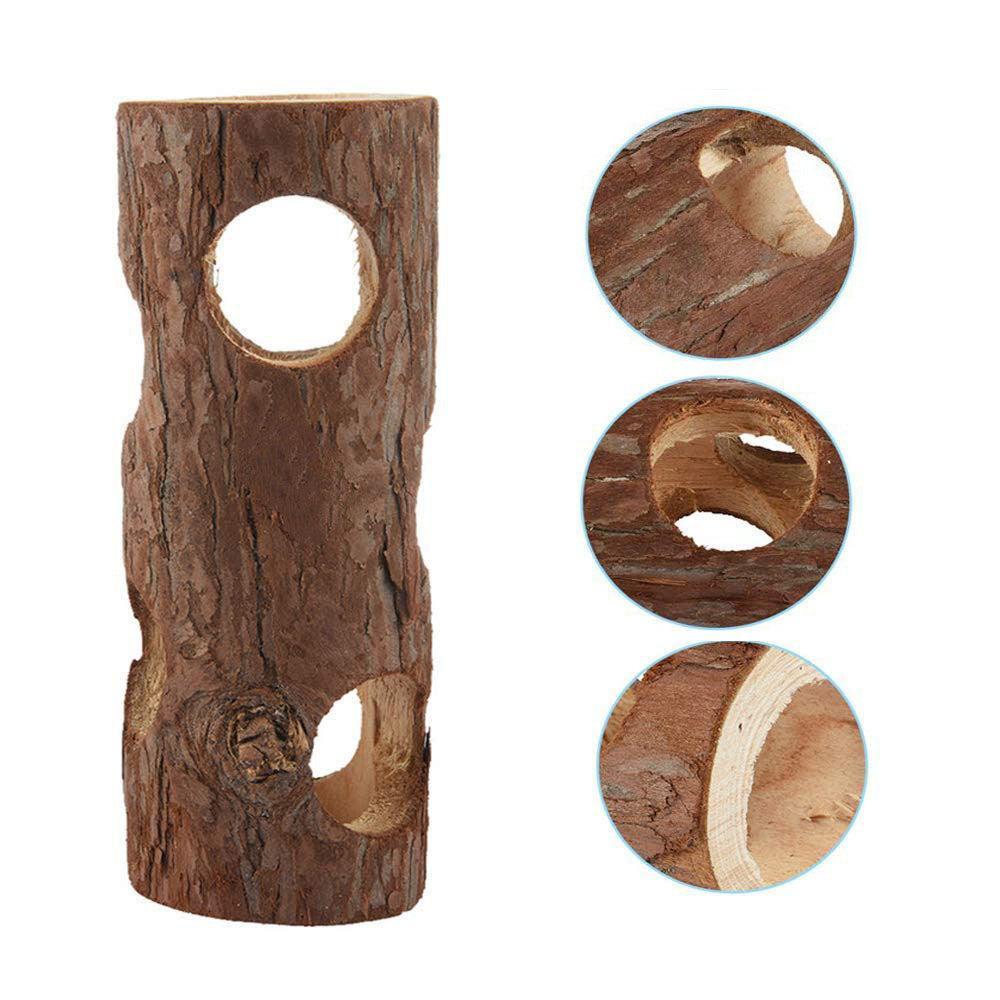 Wooden Hamster Adventure Tube - Pets Perfect