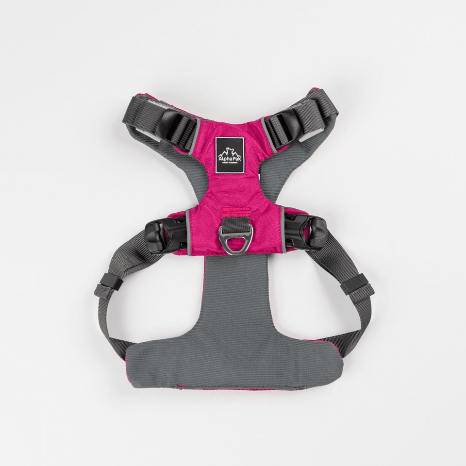 Millvue EZ Fit Water-Resistant Dog Harness for Extra Small Breeds, Raspberry Pink/Large, view 23