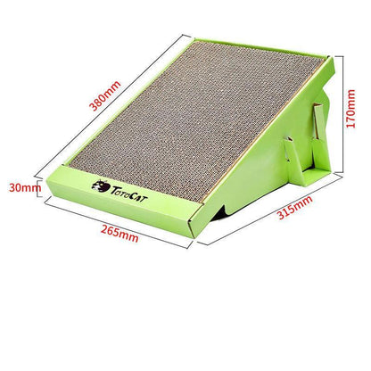 Feline Funhouse: Corrugated Cat Scratcher Box - Pets Perfect