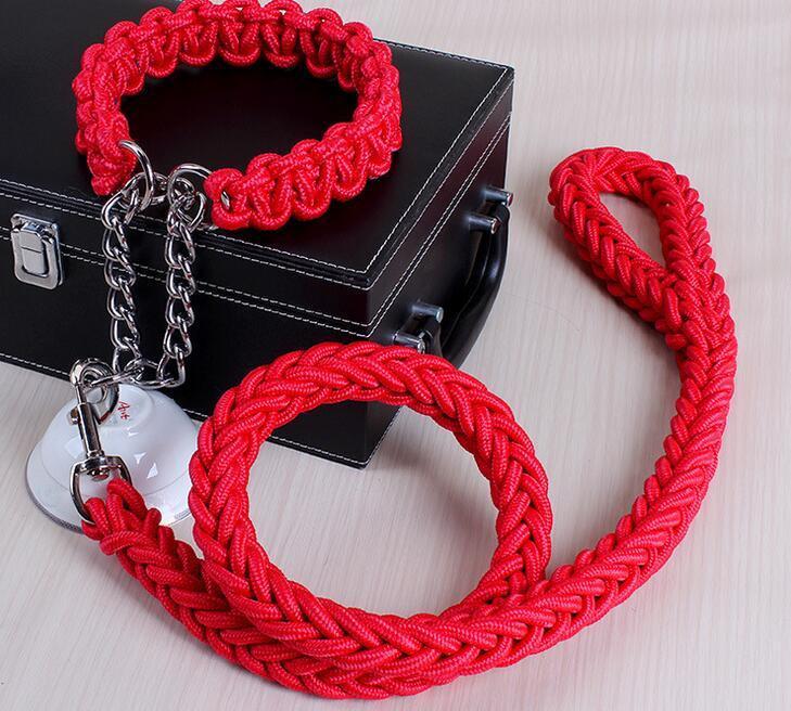 Stylish Adjustable Dog Leash And Collar Set - Pets Perfect