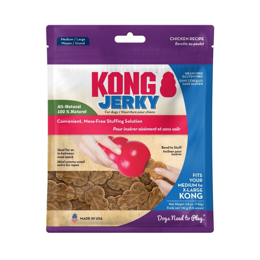 KONG Jerky Dog Treat Chicken 1ea/SM/MD - Pets Perfect
