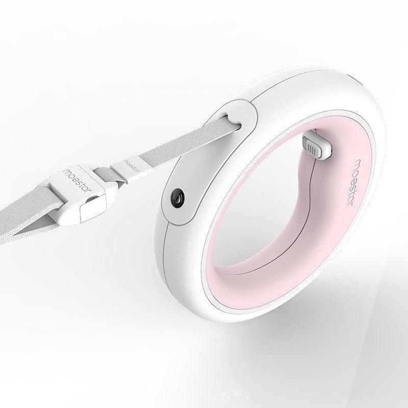 Innovative Flexigrip Dog Walking Leash With Led Lighting And Wearable Bracelet - Pets Perfect