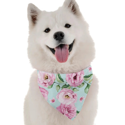 BanDoggie Rose Dog Bandana - Elegant Floral Design - Pets Perfect