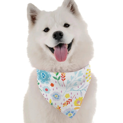 BanDoggie Desert Flower Dog Bandana - Nature-Inspired Microfiber, USA Made - Pets Perfect