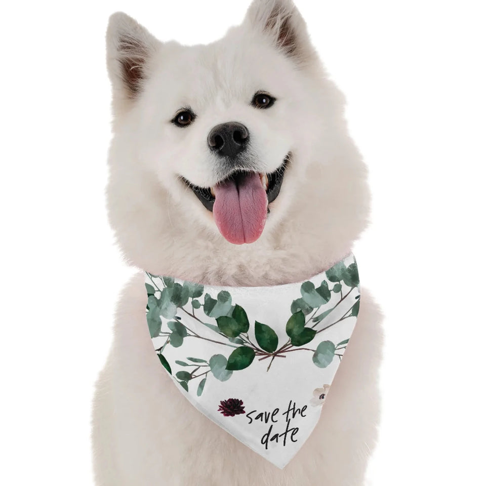 Save the Date Dog Bandana by Bandoggies - Pets Perfect