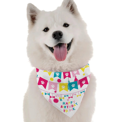 Happy Birthday To Me Girl Dog Bandana by Bandoggies - Pets Perfect