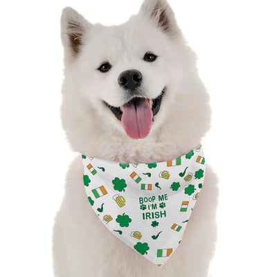 Boop Me I'm Irish Dog Bandana by BanDoggie - Pets Perfect