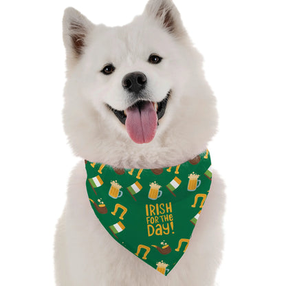Irish for the Day Dog Bandana by BanDoggies