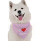 I Love Mom Dog Bandana | BanDoggie