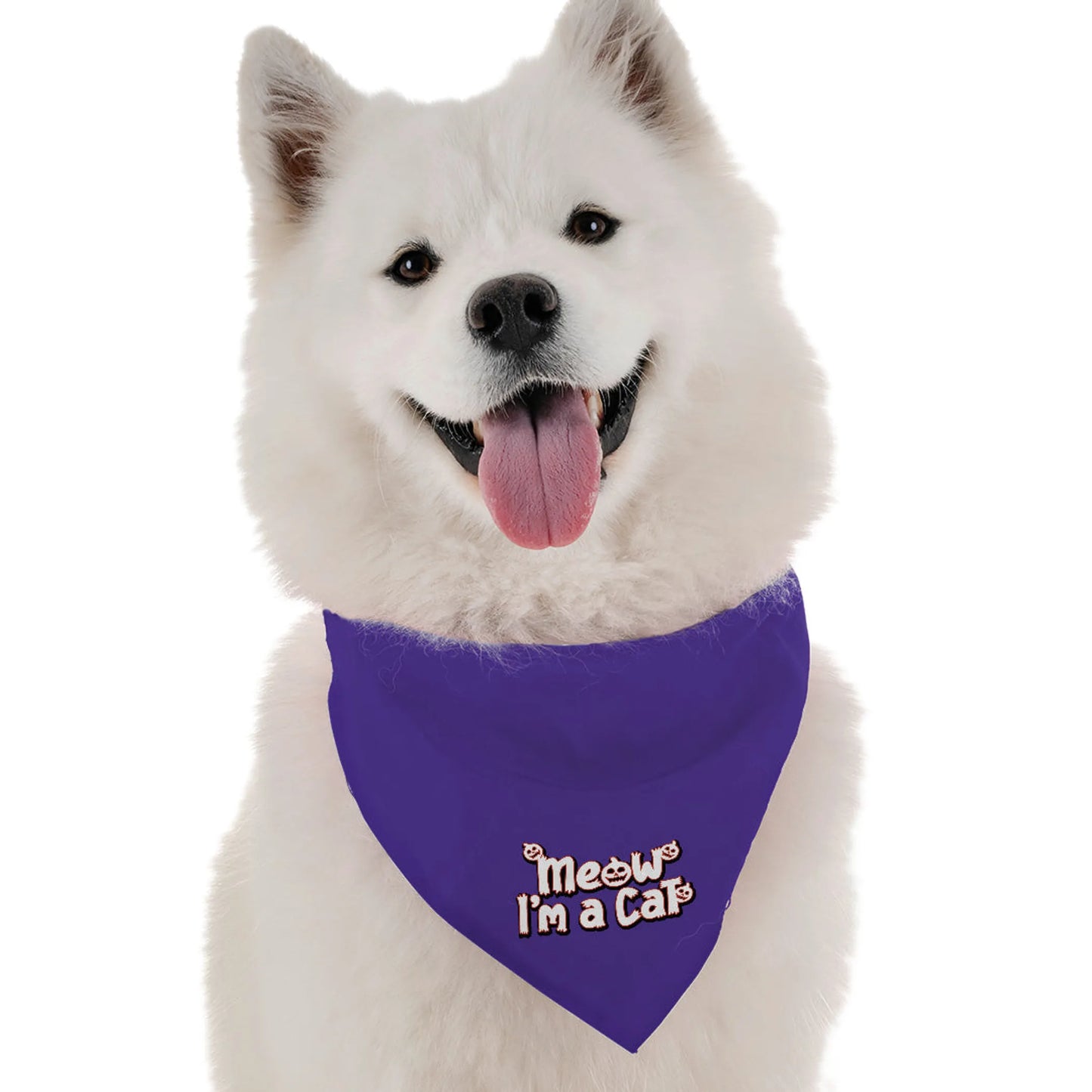 Meow I'm a Cat Dog Bandana by BanDoggies