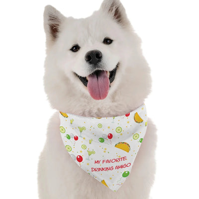 My Favorite Drinking Amigo Dog Bandana by BanDoggie - Pets Perfect