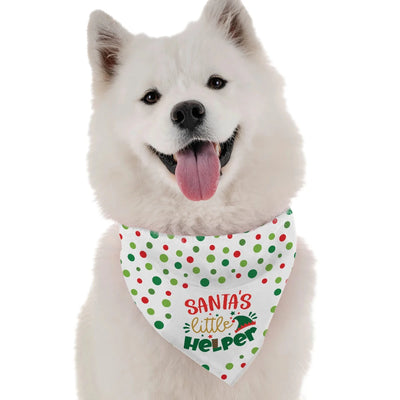 Santa's Little Helper Dog Bandana by BanDoggie - Pets Perfect