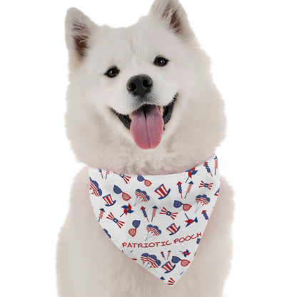 Patriotic Pooch 4th of July Dog Bandana by BanDoggie