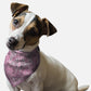 BanDoggie Lilac Paisley Western Dog Bandana - Soft Microfiber, Made in USA