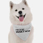 I'm a Lil' Husky Dog Bandana by BanDoggie