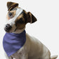 BanDoggie Lovely Lavender Solid Color Dog Bandana - Soft Microfiber, Made in USA