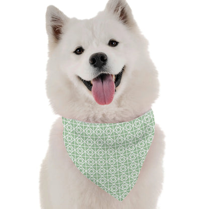 BanDoggie Savannah Dog Bandana - Contemporary Grassland Design