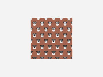Schnauzer Microfiber Cleaning Cloth
