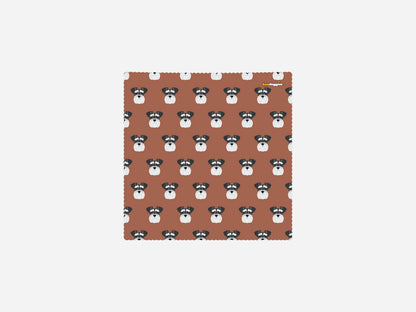 Schnauzer Microfiber Cleaning Cloth