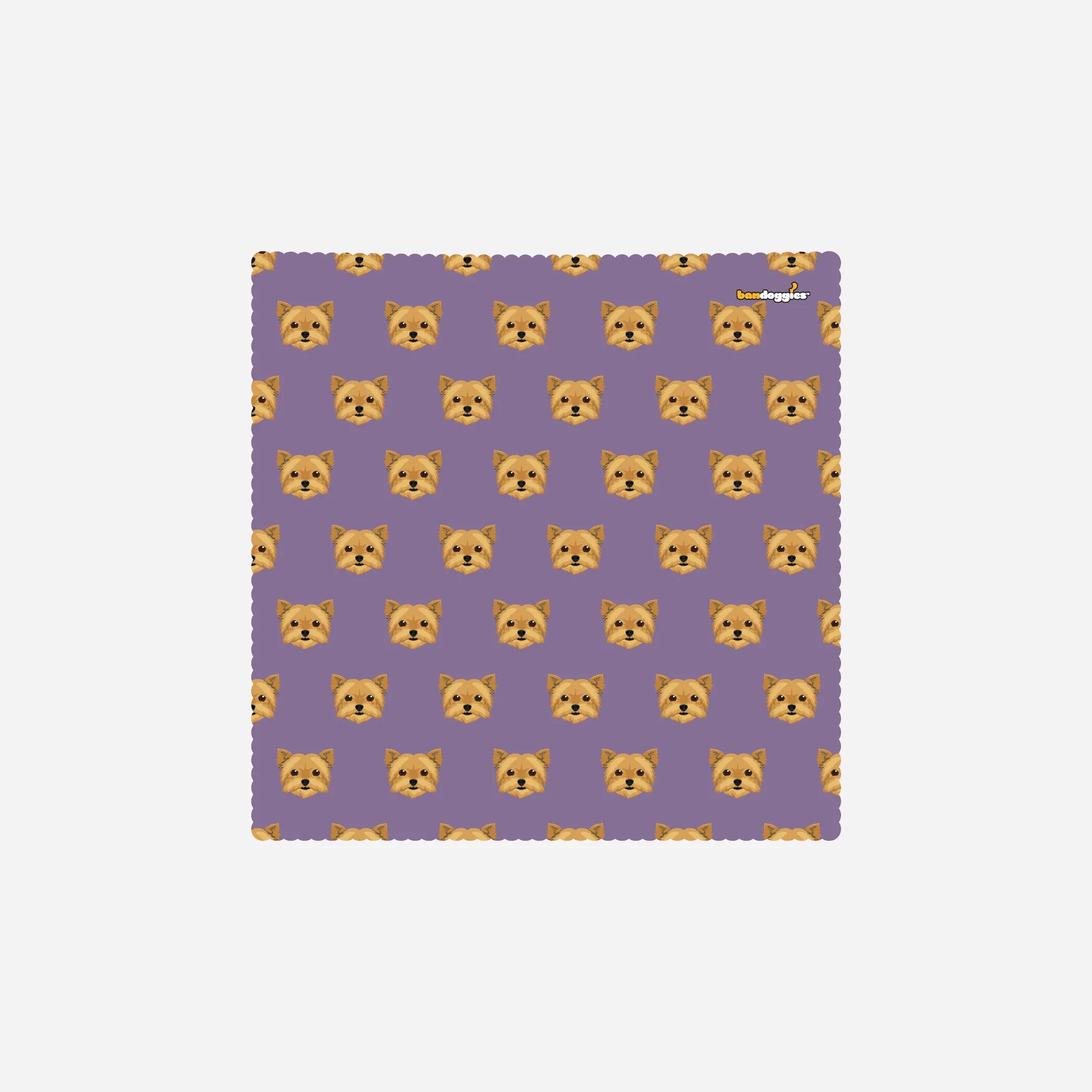 Yorkie Microfiber Cleaning Cloth