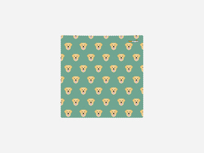 Golden Retriever Microfiber Cleaning Cloth