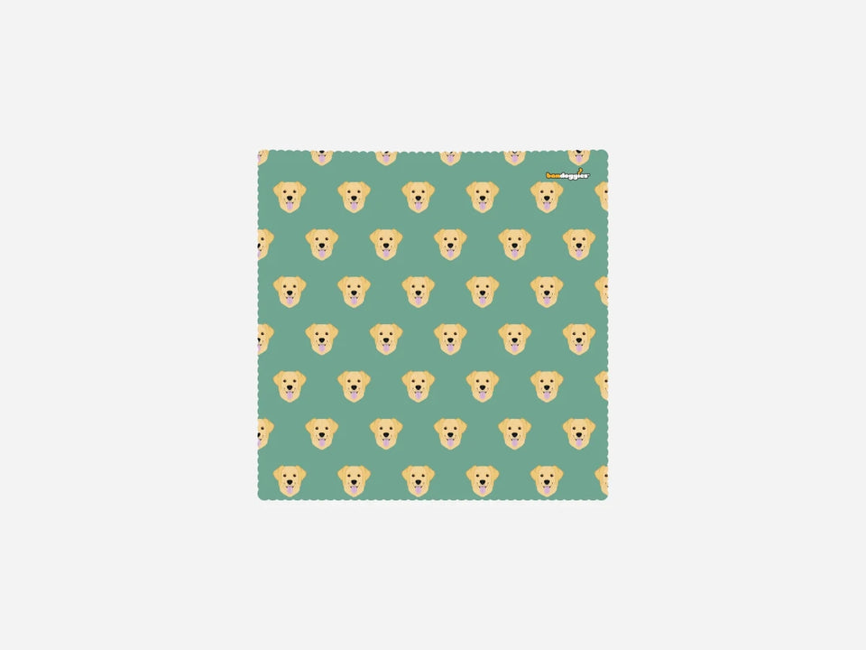 Golden Retriever Microfiber Cleaning Cloth - Pets Perfect