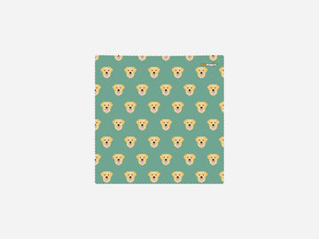 Golden Retriever Microfiber Cleaning Cloth