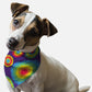 BanDoggie 1970's Retro Style Dog Bandana - Soft Microfiber, Made in USA